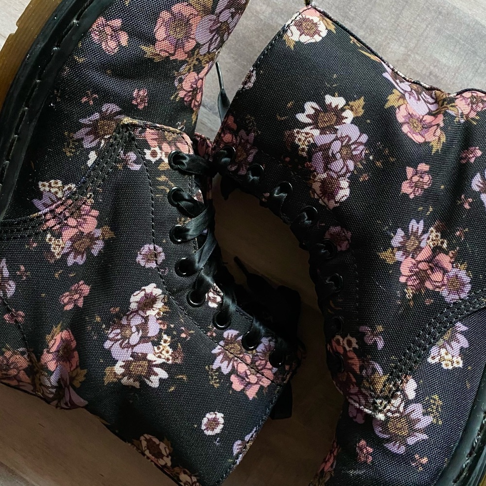 Rare Floral Dr. Martens Boots